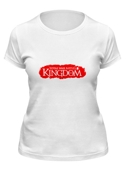 Заказать женскую футболку в Москве. Футболка классическая Total War Battles Kingdoms от THE_NISE  - готовые дизайны и нанесение принтов.