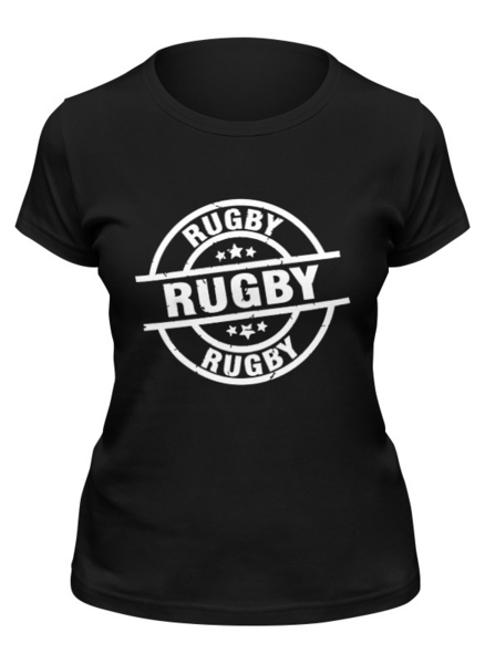 Заказать женскую футболку в Москве. Футболка классическая Rugby от rugby - готовые дизайны и нанесение принтов.