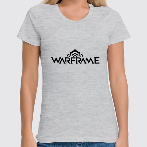 Заказать женскую футболку в Москве. Футболка классическая Warframe от THE_NISE  - готовые дизайны и нанесение принтов.