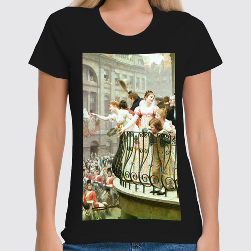 Заказать женскую футболку в Москве. Футболка классическая 1816 (Эдмунд Блэр Лейтон) от trend - готовые дизайны и нанесение принтов.
