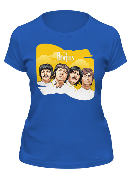 Заказать женскую футболку в Москве. Футболка классическая ☆The Beatles☆ от balden - готовые дизайны и нанесение принтов.
