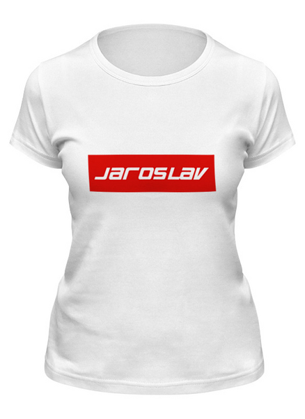Заказать женскую футболку в Москве. Футболка классическая Jaroslav от THE_NISE  - готовые дизайны и нанесение принтов.