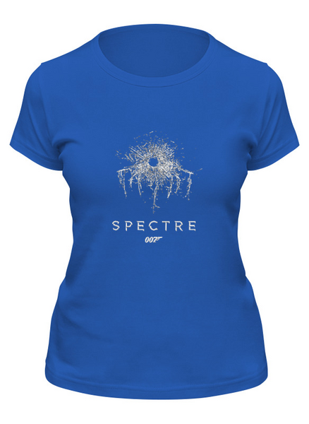 Заказать женскую футболку в Москве. Футболка классическая Spectre octopus от KinoArt - готовые дизайны и нанесение принтов.