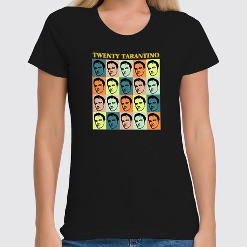 Заказать женскую футболку в Москве. Футболка классическая Twenty Tarantino от dmpdesign@inbox.ru - готовые дизайны и нанесение принтов.