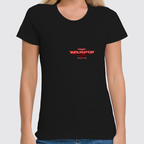 Заказать женскую футболку в Москве. Футболка классическая Warhammer от THE_NISE  - готовые дизайны и нанесение принтов.