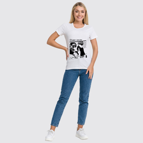 Заказать женскую футболку в Москве. Футболка классическая Sonic Youth-Goo от CaseyBe - готовые дизайны и нанесение принтов.