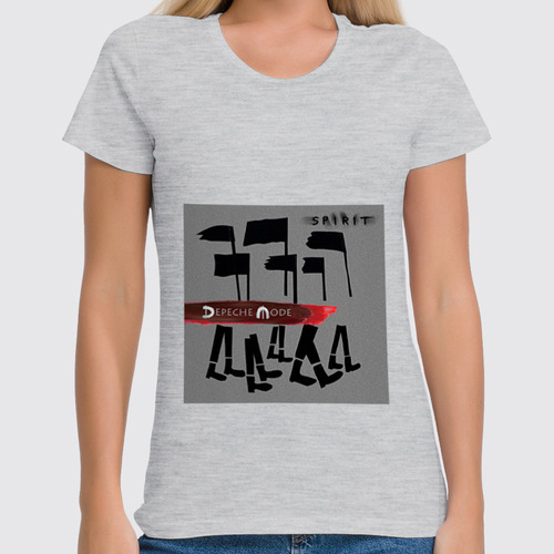 Заказать женскую футболку в Москве. Футболка классическая Depeche Mode от Fedor - готовые дизайны и нанесение принтов.