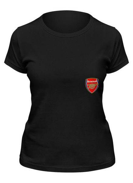Заказать женскую футболку в Москве. Футболка классическая Арсенал(Arsenal) от Ника - готовые дизайны и нанесение принтов.