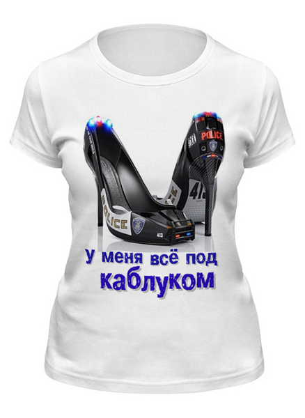 Заказать женскую футболку в Москве. Футболка классическая коллекция "СТИЛЬ" от vita22 - готовые дизайны и нанесение принтов.