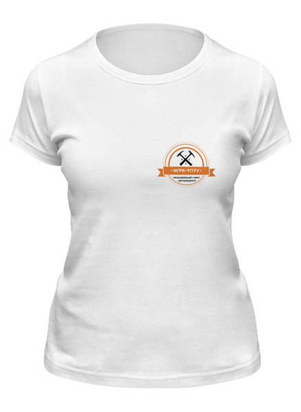 Заказать женскую футболку в Москве. Футболка классическая осо мгри от guberkarina298@gmail.com - готовые дизайны и нанесение принтов.