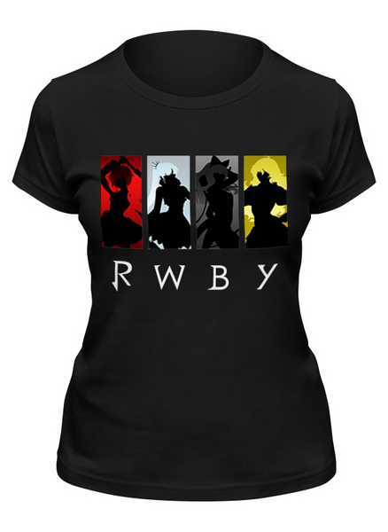 Заказать женскую футболку в Москве. Футболка классическая RWBY  от geekbox - готовые дизайны и нанесение принтов.