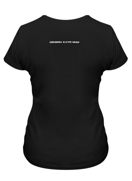 Заказать женскую футболку в Москве. Футболка классическая Мать моря от Катя Муу - готовые дизайны и нанесение принтов.