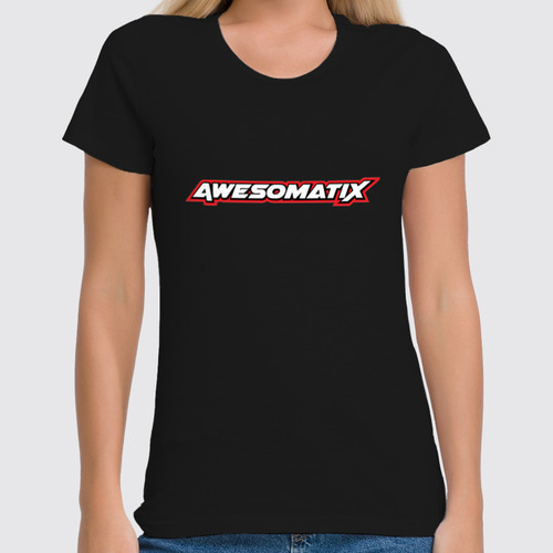 Заказать женскую футболку в Москве. Футболка классическая Awesomatix Russia от Максим Лаверычев - готовые дизайны и нанесение принтов.