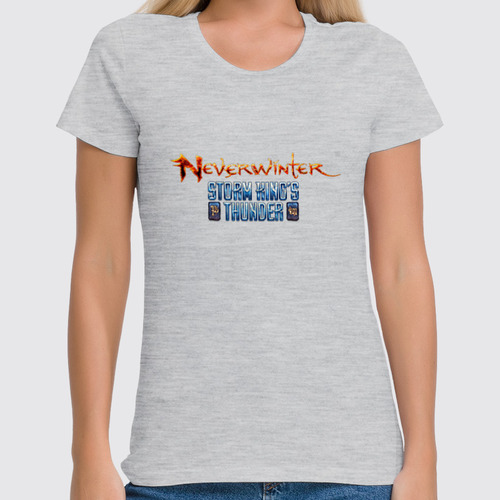 Заказать женскую футболку в Москве. Футболка классическая Neverwinter Nights от THE_NISE  - готовые дизайны и нанесение принтов.