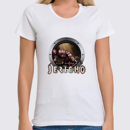 Заказать женскую футболку в Москве. Футболка классическая Jericho от THE_NISE  - готовые дизайны и нанесение принтов.