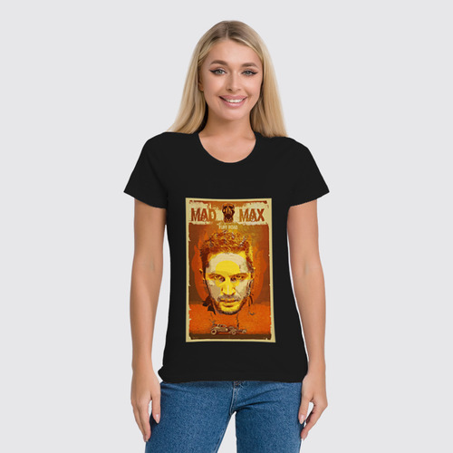 Заказать женскую футболку в Москве. Футболка классическая Mad Max Fury Road от KinoArt - готовые дизайны и нанесение принтов.