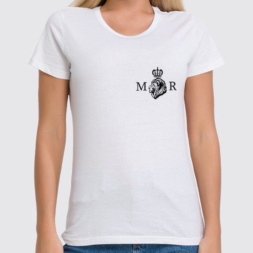 Заказать женскую футболку в Москве. Футболка классическая  MOR  от Ilya Morozov - готовые дизайны и нанесение принтов.