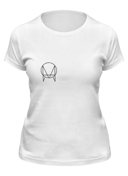 Заказать женскую футболку в Москве. Футболка классическая OWSLA T-Shirt JadeFuture White от jadefuture - готовые дизайны и нанесение принтов.