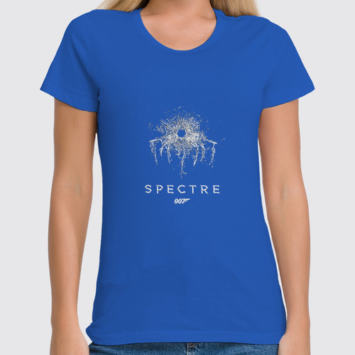 Заказать женскую футболку в Москве. Футболка классическая Spectre octopus от KinoArt - готовые дизайны и нанесение принтов.