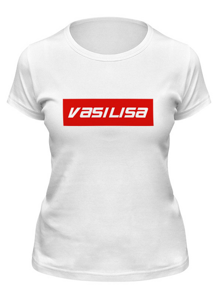 Заказать женскую футболку в Москве. Футболка классическая Vasilisa от THE_NISE  - готовые дизайны и нанесение принтов.