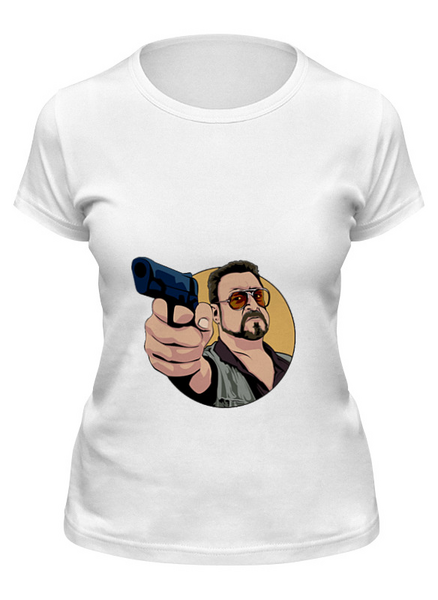 Заказать женскую футболку в Москве. Футболка классическая WalterSobchak от BURNSHIRTS - готовые дизайны и нанесение принтов.