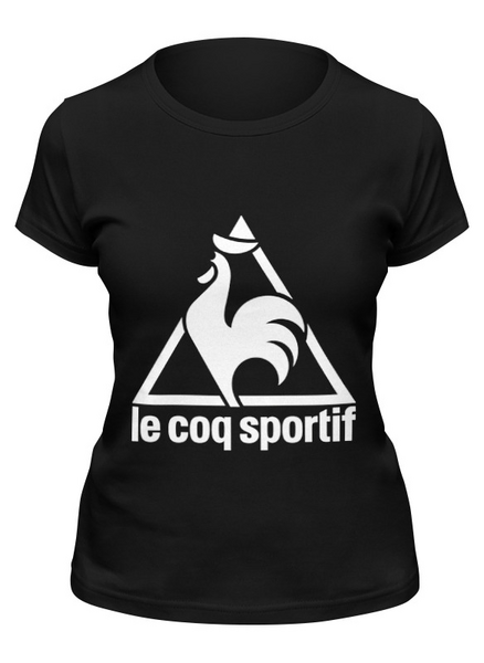 Заказать женскую футболку в Москве. Футболка классическая le coq sportif t-shirt от rancid - готовые дизайны и нанесение принтов.