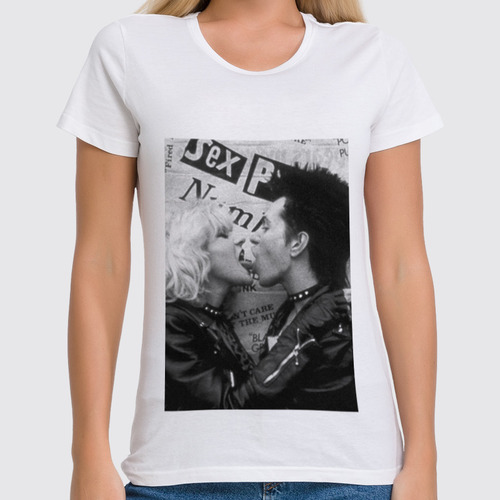 Заказать женскую футболку в Москве. Футболка классическая Sex Pistols от anna_bell - готовые дизайны и нанесение принтов.