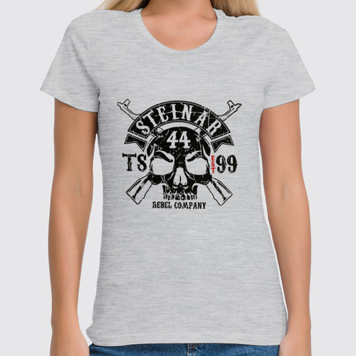 Заказать женскую футболку в Москве. Футболка классическая Thor Steinar Brand от Leichenwagen - готовые дизайны и нанесение принтов.