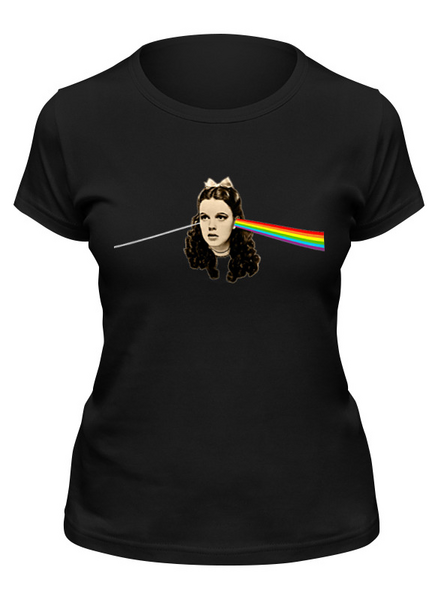 Заказать женскую футболку в Москве. Футболка классическая Pink Floyd от dizer - готовые дизайны и нанесение принтов.