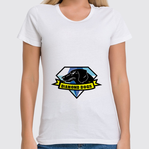 Заказать женскую футболку в Москве. Футболка классическая DDogs2 от BURNSHIRTS - готовые дизайны и нанесение принтов.