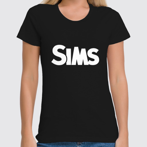 Заказать женскую футболку в Москве. Футболка классическая The Sims от THE_NISE  - готовые дизайны и нанесение принтов.