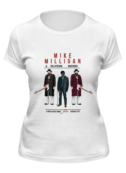Заказать женскую футболку в Москве. Футболка классическая Fargo - Mike Milligan от cherdantcev - готовые дизайны и нанесение принтов.