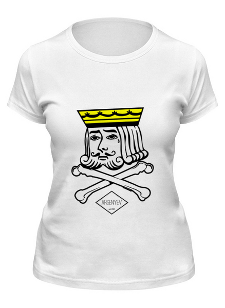 Заказать женскую футболку в Москве. Футболка классическая ARs Hooligans Logo от ARSBOYZ BRAND - готовые дизайны и нанесение принтов.