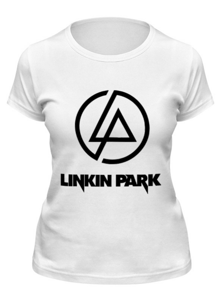 Заказать женскую футболку в Москве. Футболка классическая Linkin Park от walek - готовые дизайны и нанесение принтов.
