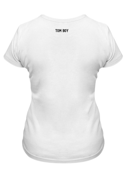 Заказать женскую футболку в Москве. Футболка классическая TOM BOY от td-1991@yandex.ru - готовые дизайны и нанесение принтов.