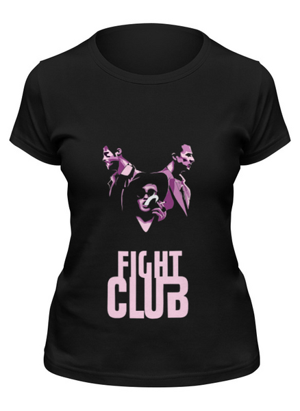 Заказать женскую футболку в Москве. Футболка классическая Fight Club от priceless - готовые дизайны и нанесение принтов.