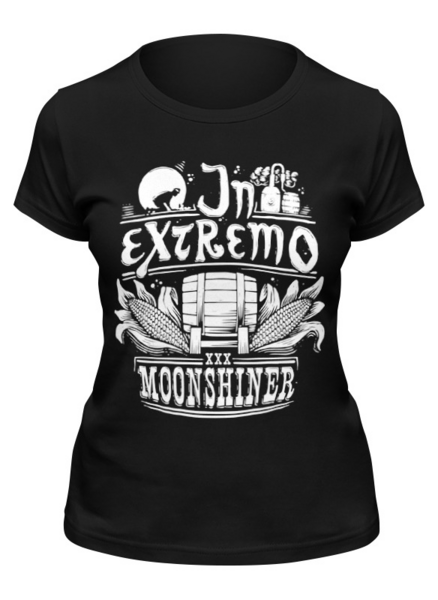 Заказать женскую футболку в Москве. Футболка классическая In Extremo от geekbox - готовые дизайны и нанесение принтов.