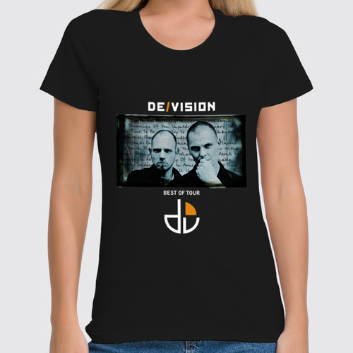 Заказать женскую футболку в Москве. Футболка классическая De/Vision Best of tour от OEX design - готовые дизайны и нанесение принтов.