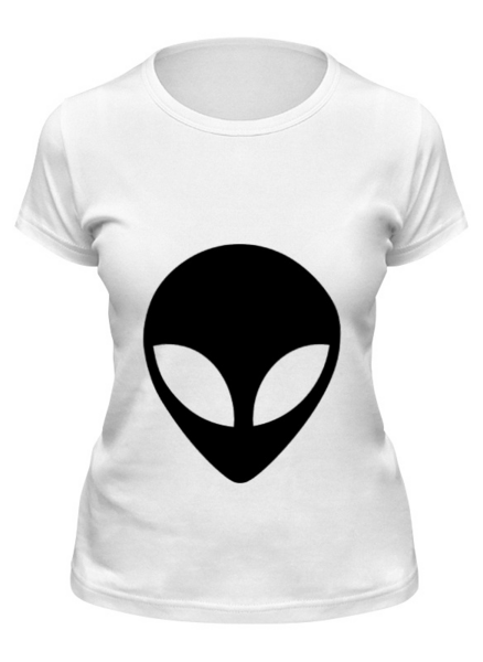 Заказать женскую футболку в Москве. Футболка классическая Инопланетянин от YellowCloverShop - готовые дизайны и нанесение принтов.