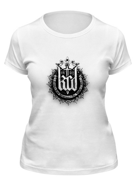 Заказать женскую футболку в Москве. Футболка классическая Kingdom Come Deliverance от THE_NISE  - готовые дизайны и нанесение принтов.