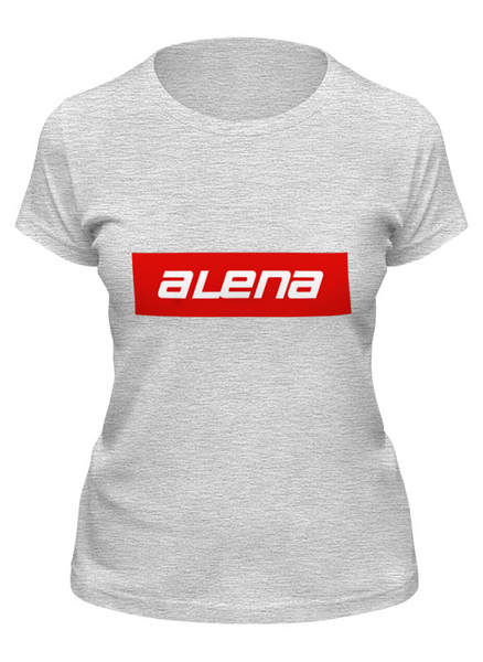 Заказать женскую футболку в Москве. Футболка классическая Alena от THE_NISE  - готовые дизайны и нанесение принтов.