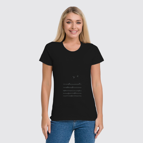 Заказать женскую футболку в Москве. Футболка классическая Свобода от jane_97 - готовые дизайны и нанесение принтов.