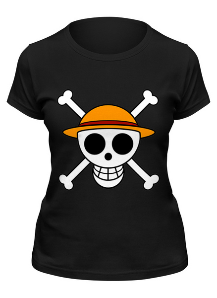 Заказать женскую футболку в Москве. Футболка классическая One Piece от Y L - готовые дизайны и нанесение принтов.