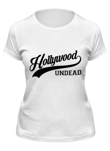Заказать женскую футболку в Москве. Футболка классическая Hollywood Undead спорт от inPrintio - готовые дизайны и нанесение принтов.