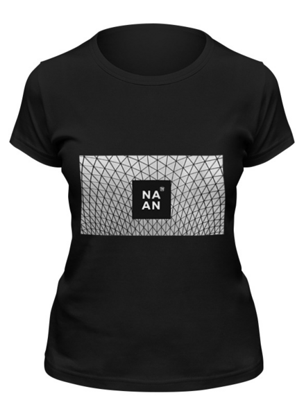 Заказать женскую футболку в Москве. Футболка классическая NAAN  от naan - готовые дизайны и нанесение принтов.