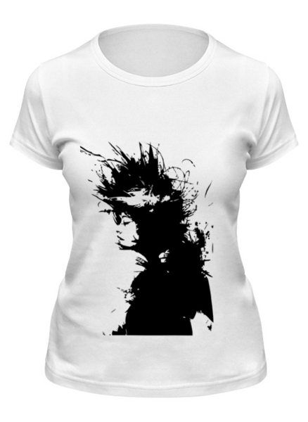 Заказать женскую футболку в Москве. Футболка классическая Girl Black&White от Printio - готовые дизайны и нанесение принтов.