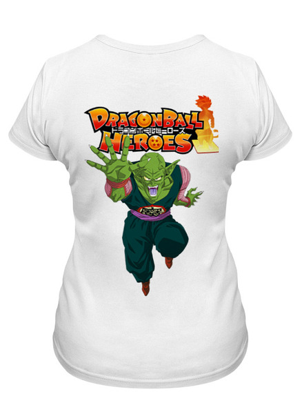 Заказать женскую футболку в Москве. Футболка классическая dragon ball от Y L - готовые дизайны и нанесение принтов.