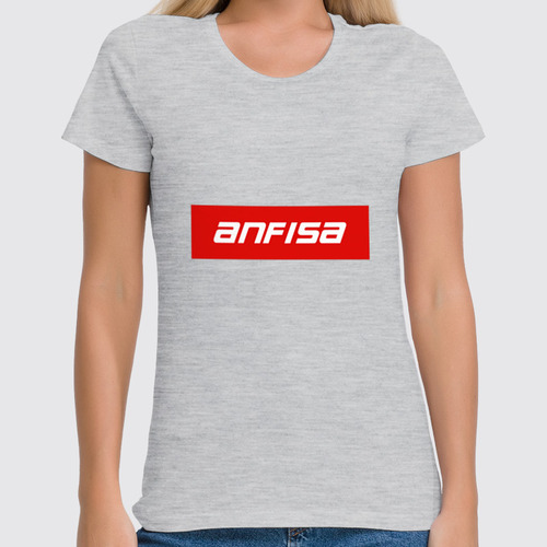 Заказать женскую футболку в Москве. Футболка классическая Anfisa от THE_NISE  - готовые дизайны и нанесение принтов.