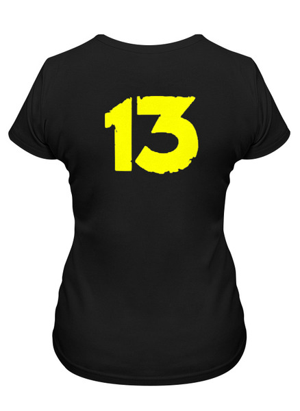 Заказать женскую футболку в Москве. Футболка классическая волт13 от eternal13 - готовые дизайны и нанесение принтов.