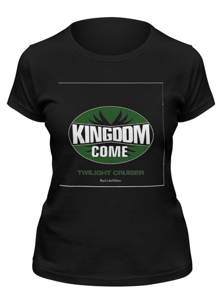 Заказать женскую футболку в Москве. Футболка классическая Kingdom Come от Fedor - готовые дизайны и нанесение принтов.